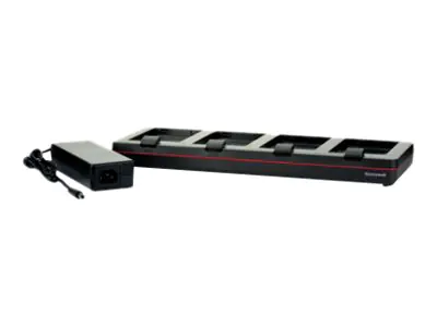 Honeywell Quad Battery Charger - Batterieladegerät - Ausgangsanschlüsse: 4 - Europa - für Dolphin CT40