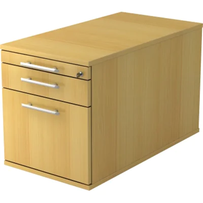 Hammerbacher Rollcontainer Solid VTC20/6/6/RE buche