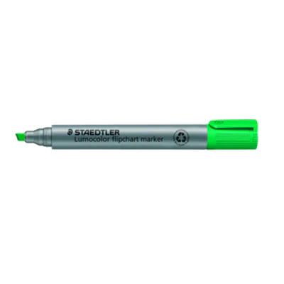 STAEDTLER Flipchartmarker Lumocolor 356 B-5 2-5mm Keilspitze grün