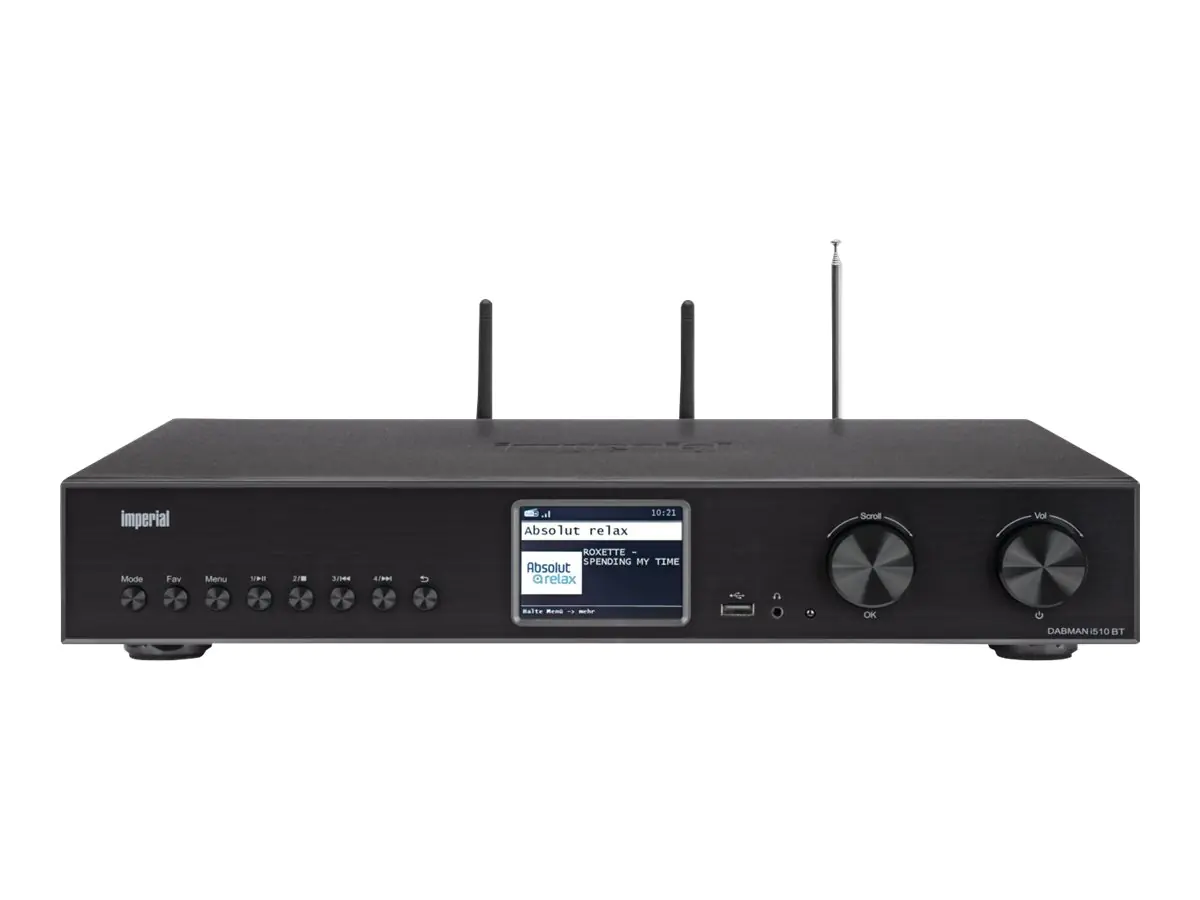 imperial DABMAN i510 BT - Netzwerk-Audio-Player - Schwarz