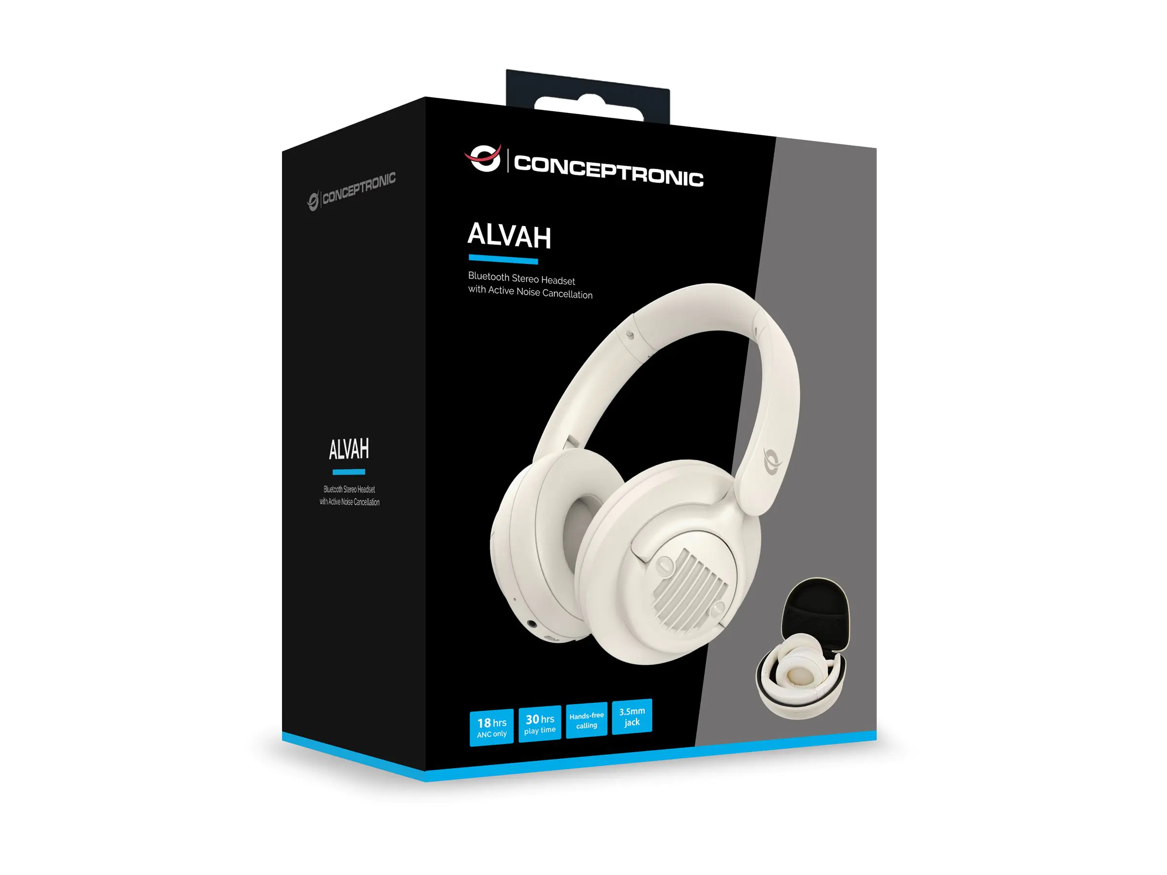 Conceptronic Headset Wireless Bluetooth 5.4 Lärmunterdr. ws - Headset - 20 KHz