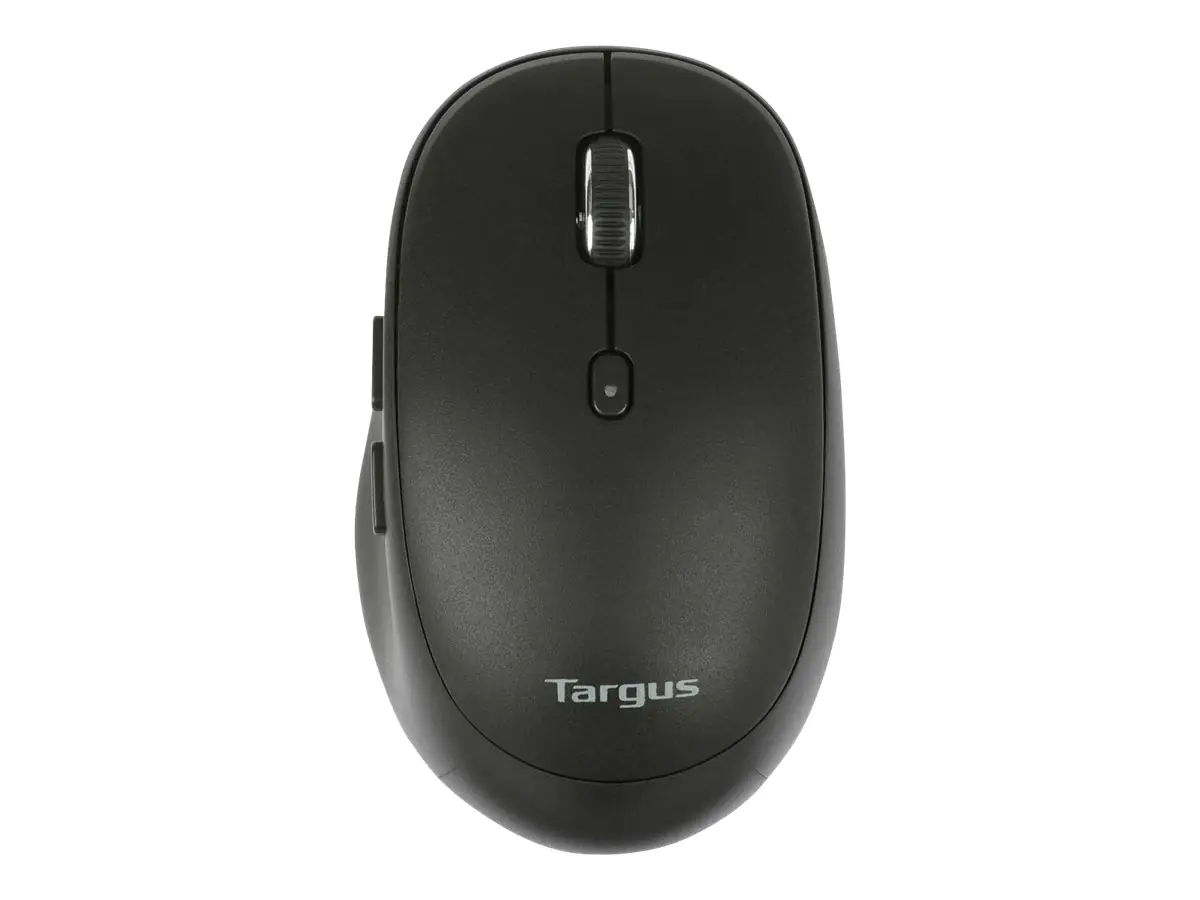 Targus Multi Device Midsize Comfort - Maus - antimikrobiell - kabellos - 2.4 GHz, Bluetooth