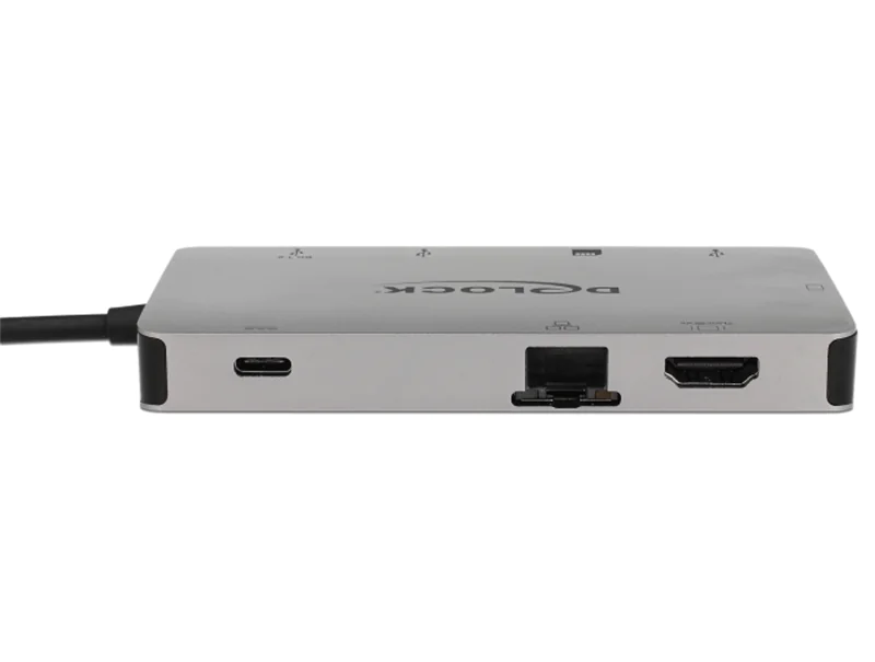 DeLOCK Mini Docking Station for Macbook with 5K - Dockingstation - USB-C 3.1 / Thunderbolt 3 - HDMI