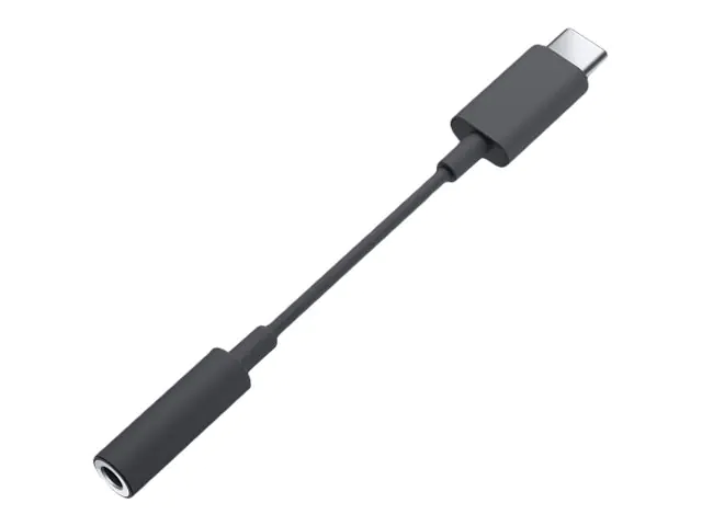 Dell - Adapter USB-C auf Klinkenstecker - 24 pin USB-C männlich zu mini-phone stereo 3.5 mm weiblich - Magnetite