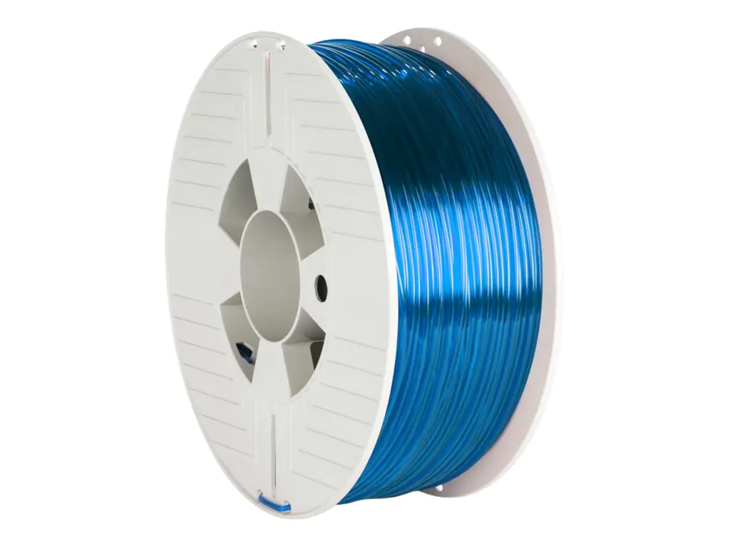 Verbatim Durchsichtig blau - 1 kg - PTEG-Filament (3D) Verbatim Durchsichtig blau - 1 kg - PTEG-Filament (3D)