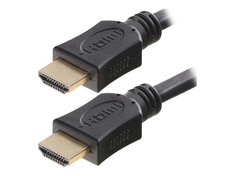 Helos - HDMI mit Ethernetkabel - HDMI (M) bis HDMI (M) - 7.5 m - Schwarz