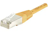 exertis Connect - Patch-Kabel - RJ-45 (M) zu RJ-45 (M) - 5 m - Foiled Unshielded Twisted Pair (F/UTP) - CAT 6 - geformt - orange