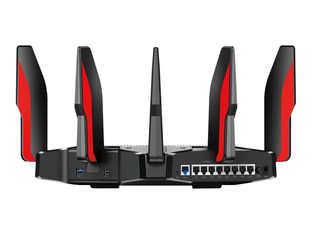 TP-Link Archer AX11000 - Wireless Router - 8-Port-Switch - GigE, 2.5 GigE - 802.11a/b/g/n/ac/ax - Dual-Band
