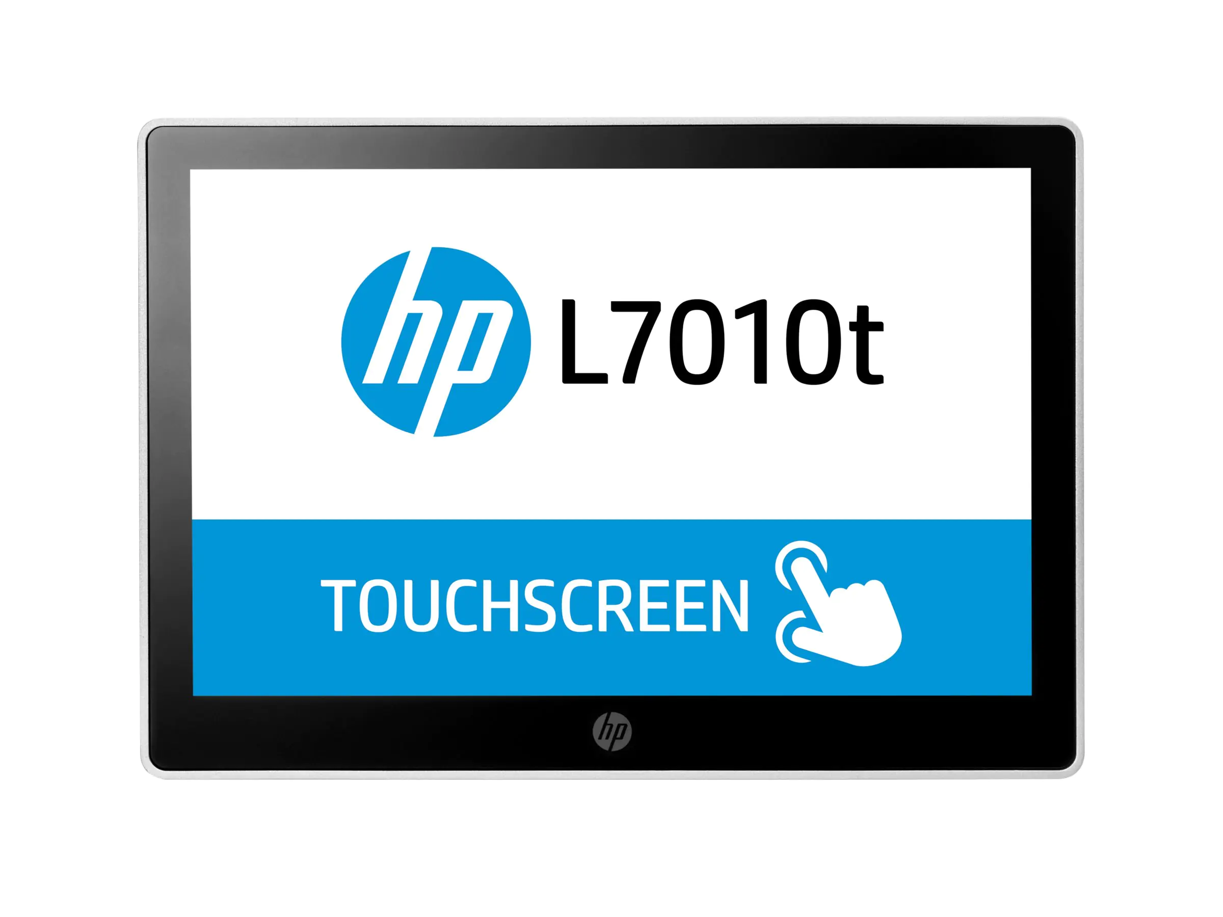 HP L7010t Retail Touch Monitor - LED-Monitor mit KVM-Switch - 25.7 cm (10.1") (10.1" sichtbar) - Touchscreen - 1280 x 800 @ 60 Hz - TN - 220 cd/m² - 800:1 - 30 ms - DisplayPort - HP Black, Asteroid - für HP t640; RP9 G1 Retail System 9118