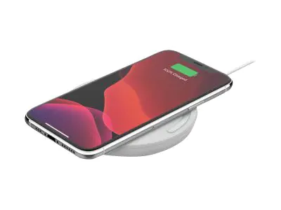 Belkin BoostCharge - Induktive Ladematte + AC-Netzteil - 10 Watt - weiß