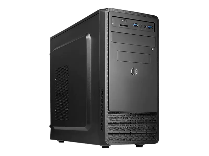 Chieftec UB-03B-350GPB - MT - micro ATX 350 Watt (ATX12V 2.3) - Schwarz - USB/Audio