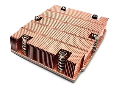 Dynatron J1 AMD SP5 1U passiver Kuehlkoerper mit Kupferdampfkammer und Lamellenstapel bis zu
