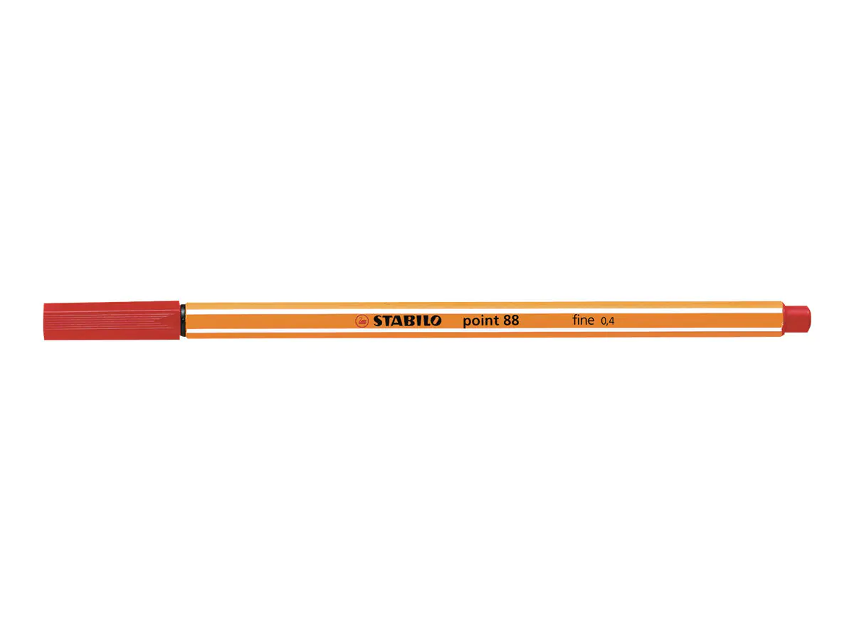 STABILO Fineliner point 88 88/40 0,4mm rot