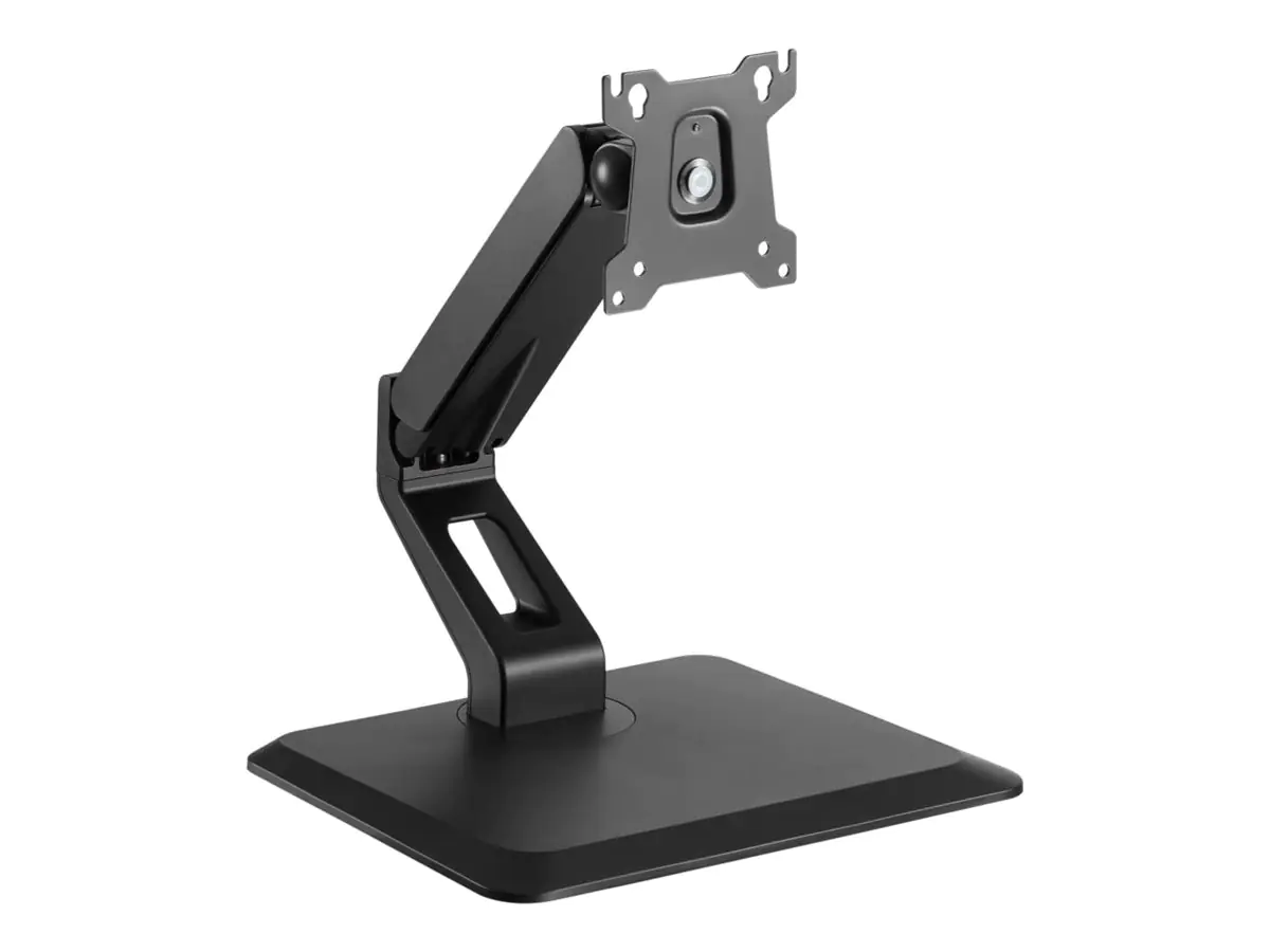 TECHly - Aufstellung - einstellbarer Arm - für Touchscreen-Monitor - Kunststoff, Aluminium, Stahl - mattschwarz - Bildschirmgröße: 43.2-81.3 cm (17"-32") - Schreibtisch