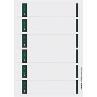Leitz Ordneretikett 16860085 kurz/schmal Papier gr 600 St./Pack. Leitz Ordneretikett 16860085 kurz/schmal Papier gr 600 St./Pack.