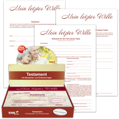 RNK Testament 2812 DIN C5 5teilig - Bürokleinmaterial