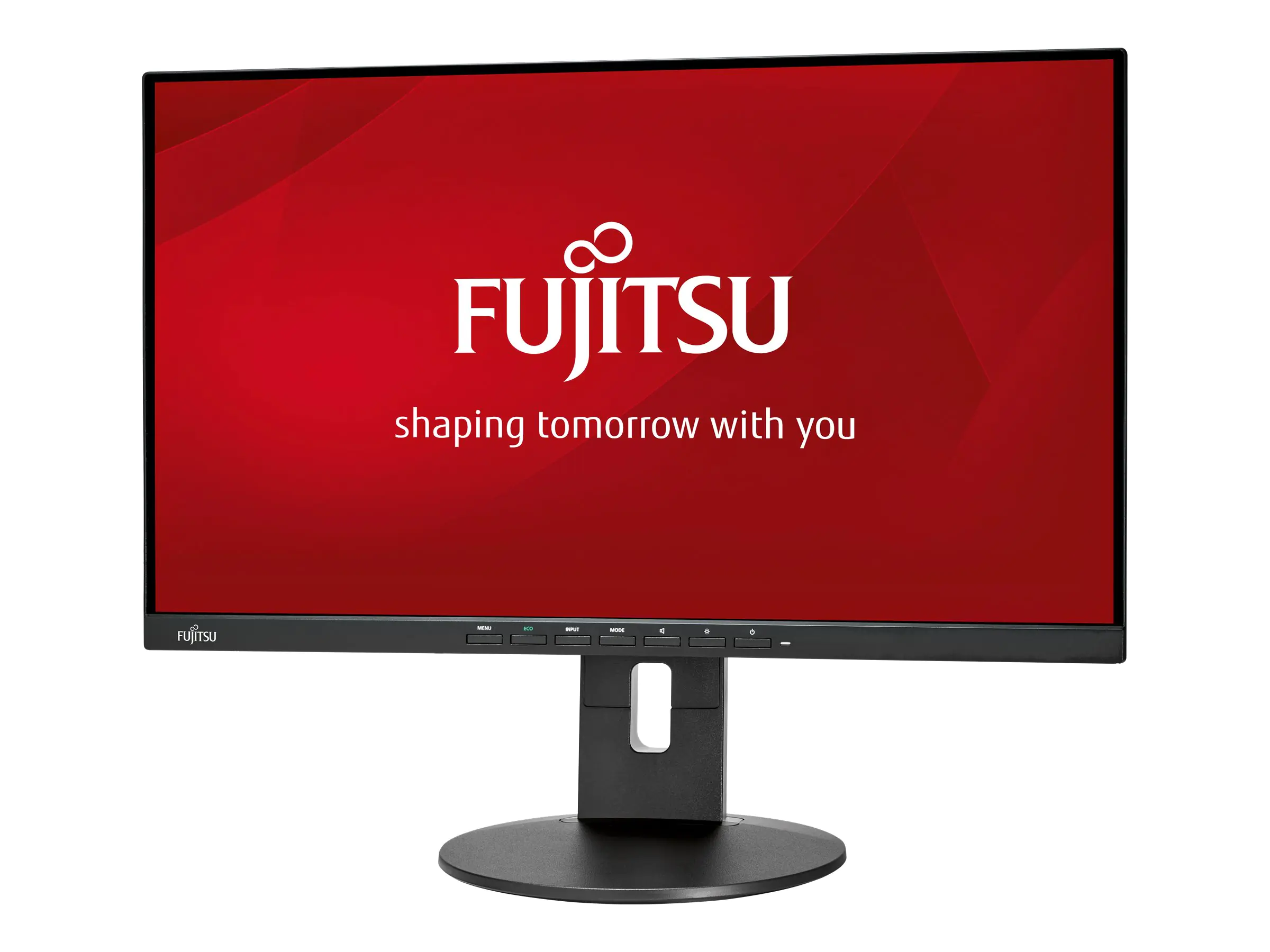 Fujitsu B24-9 TS - Business Line - LED-Monitor - 60.5 cm (23.8") - 1920 x 1080 Full HD (1080p) - IPS - 250 cd/m² - 1000:1 - 5 ms - HDMI, VGA, DisplayPort - Lautsprecher - mattschwarz - für Celsius J550, J580, M770, R970, W580; ESPRIMO D538/E94, D738/E94,