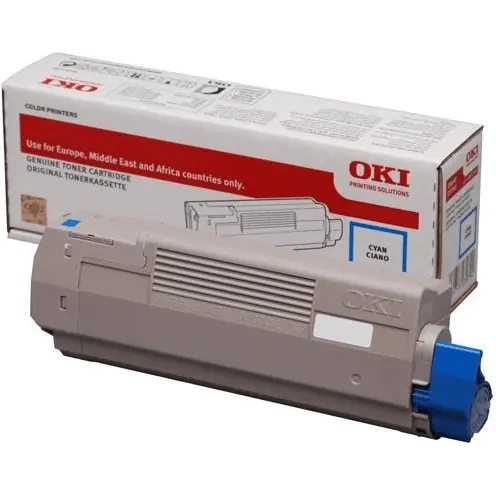 OKI - Cyan - Original - Tonerpatrone - für C612dn, 612n OKI - Cyan - Original - Tonerpatrone - für C612dn, 612n