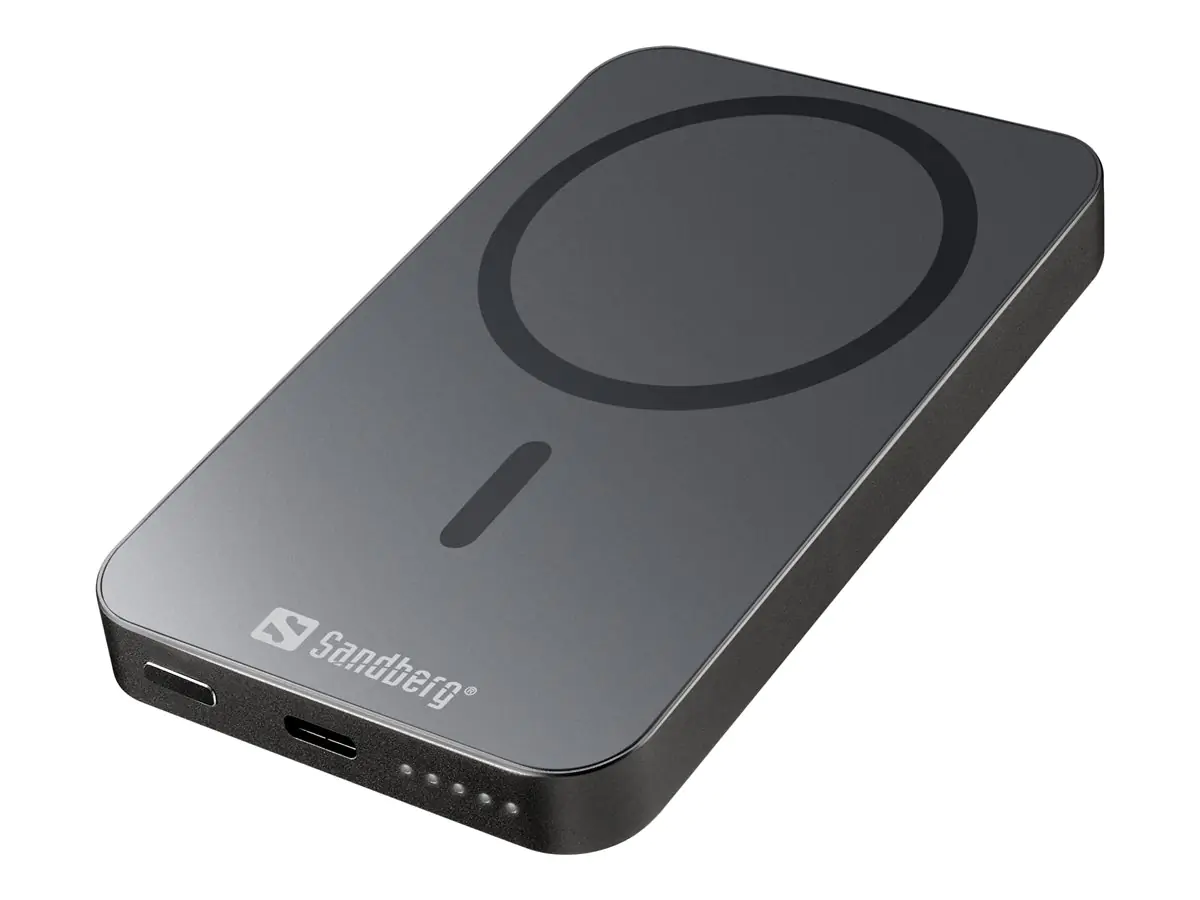 SANDBERG Mag Wireless Powerbank5000ALU