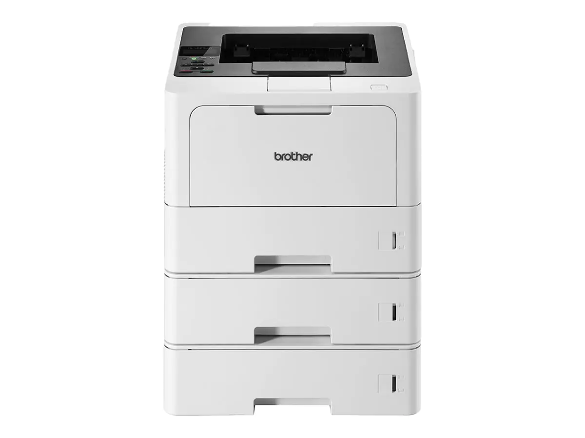 Brother HL-L5210DNTT - Drucker - s/w - Duplex - Laser - A4/Legal - 1200 x 1200 dpi - bis zu 48 Seiten/Min. - Kapazität: 850 Blätter - USB 2.0, Gigabit LAN - mit Brother PRINT AirBag for 200000 pages