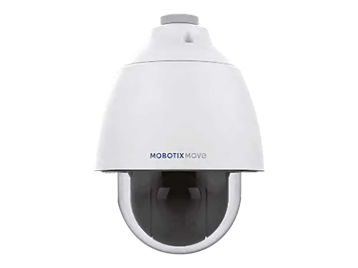 MOBOTIX MOVE SpeedDome SD-230-LL - Netzwerk-Überwachungskamera - PTZ - Kuppel - Vandalismussicher / Wetterbeständig - Farbe (Tag&Nacht) - 2 MP - 1080p - Automatische Irisblende - motorbetrieben - LAN 10/100 - MJPEG, H.264, H.265 - AC 24 V / PoE Plus Class