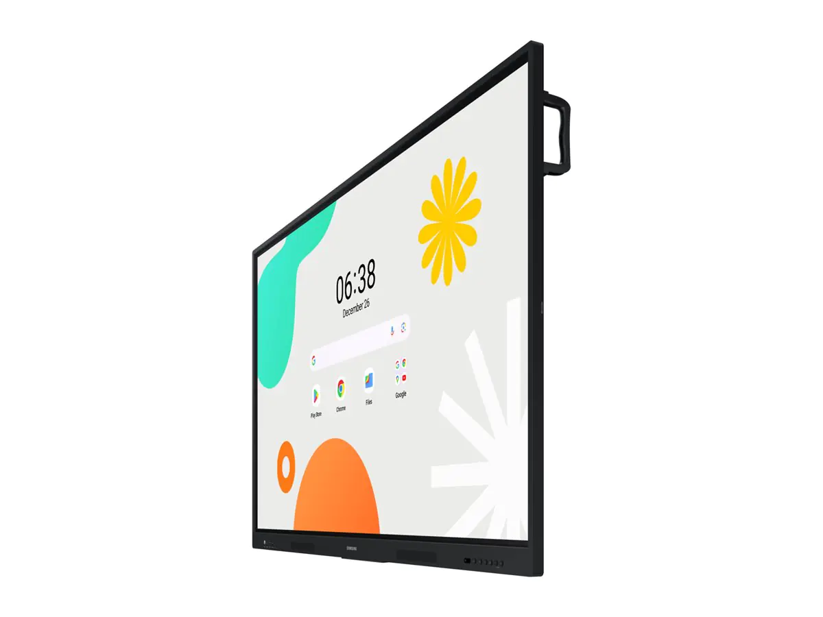 Samsung Interactive Display WA65F - 165 cm (65") Diagonalklasse WAF Series LCD-Display mit LED-Hintergrundbeleuchtung - Bildung / Geschäftswesen - mit Touchscreen (Multi-Touch) - Android - 4K UHD (2160p) 3840 x 2160 - Schwarz