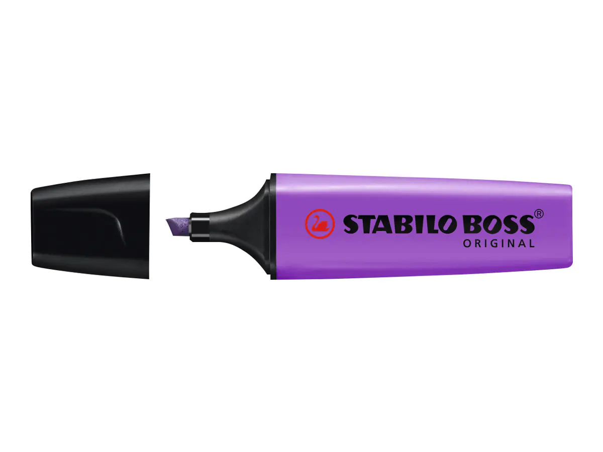 STABILO BOSS ORIGINAL - Textmarker - Lila Pastell 70/155