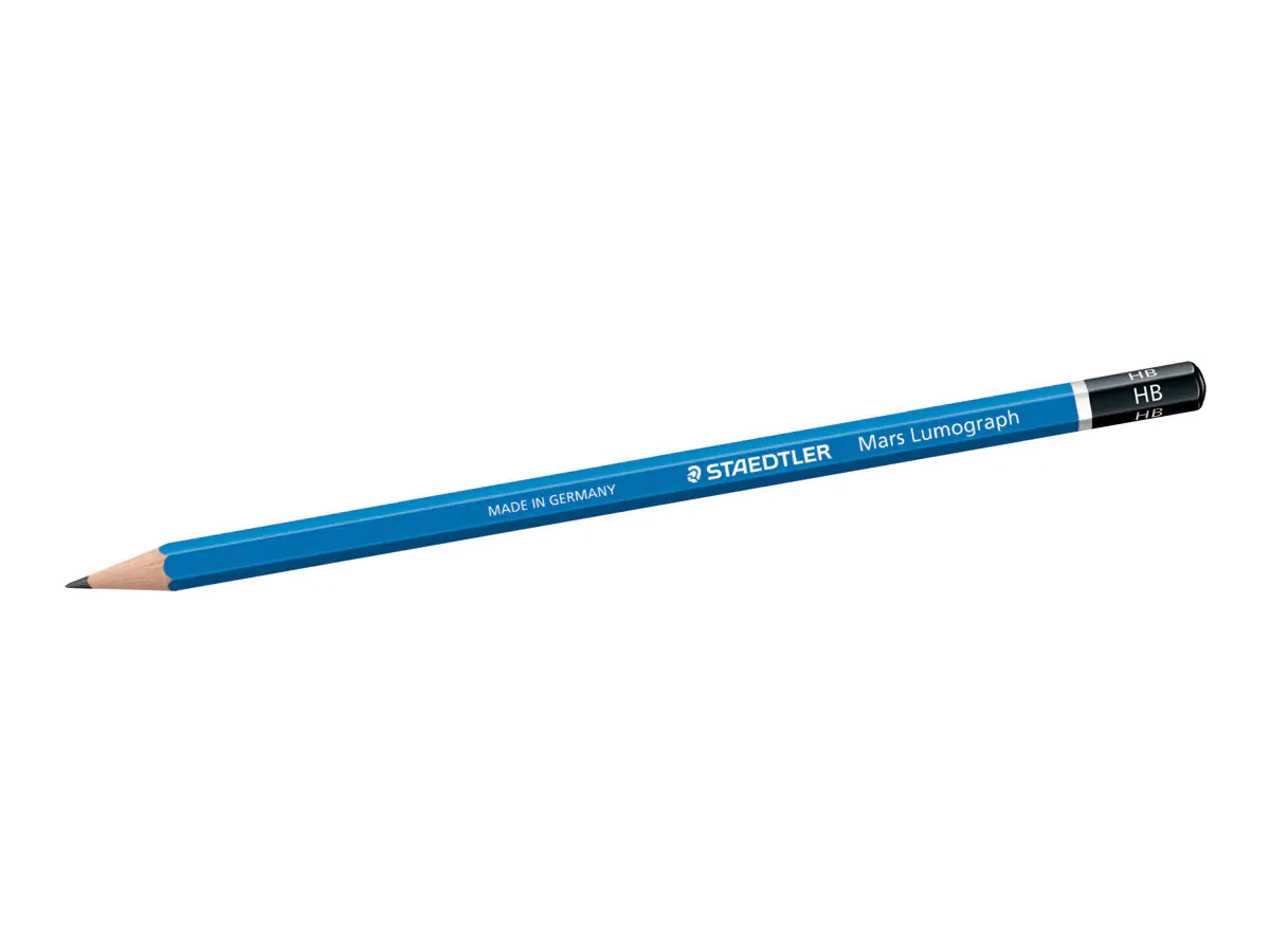 STAEDTLER Mars Lumograph - Bleistift - HB - 2 100-HB