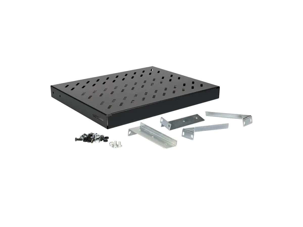 ROLINE 19 Zoll Fachboden 1 HE 350 T 50 kg schwarz