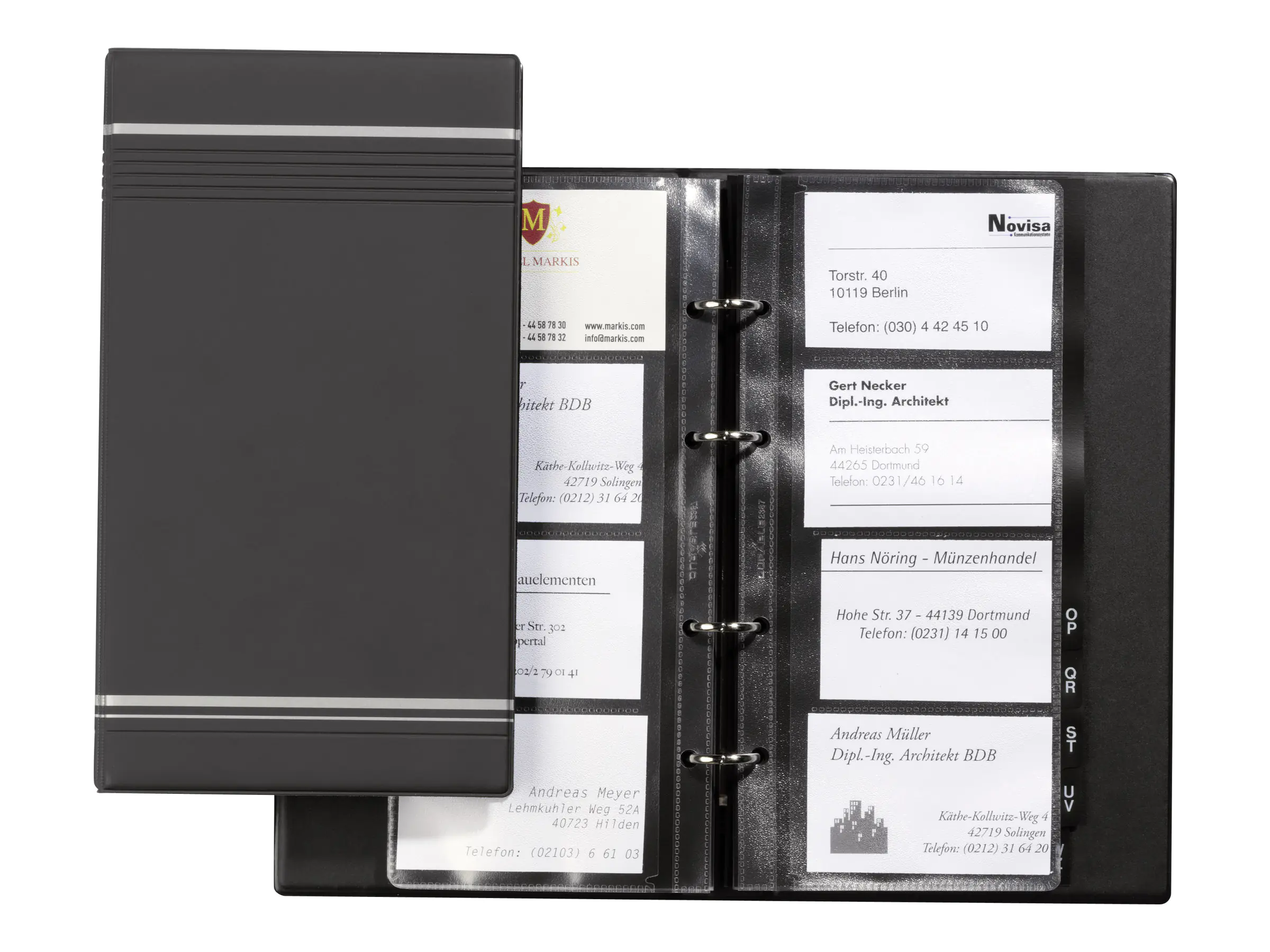 Durable VISIFIX - Visitenkartenbuch - 12 Teile 238558