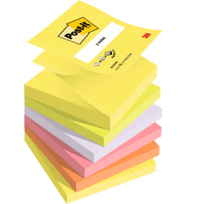Post-it Haftnotiz Z-Notes Neon 76 x 76 mm (B x H) neongelb, neongrün, flieder, guavapink, vitalorange 100 Bl./Block 6 Block/Pack. 6 Block/Pack. Post-it Haftnotiz Z-Notes Neon 76 x 76 mm (B x H) neongelb, neongrün, flieder, guavapink, vitalorange 100 Bl./Block 6 Block/Pack. 6 Block/Pack.