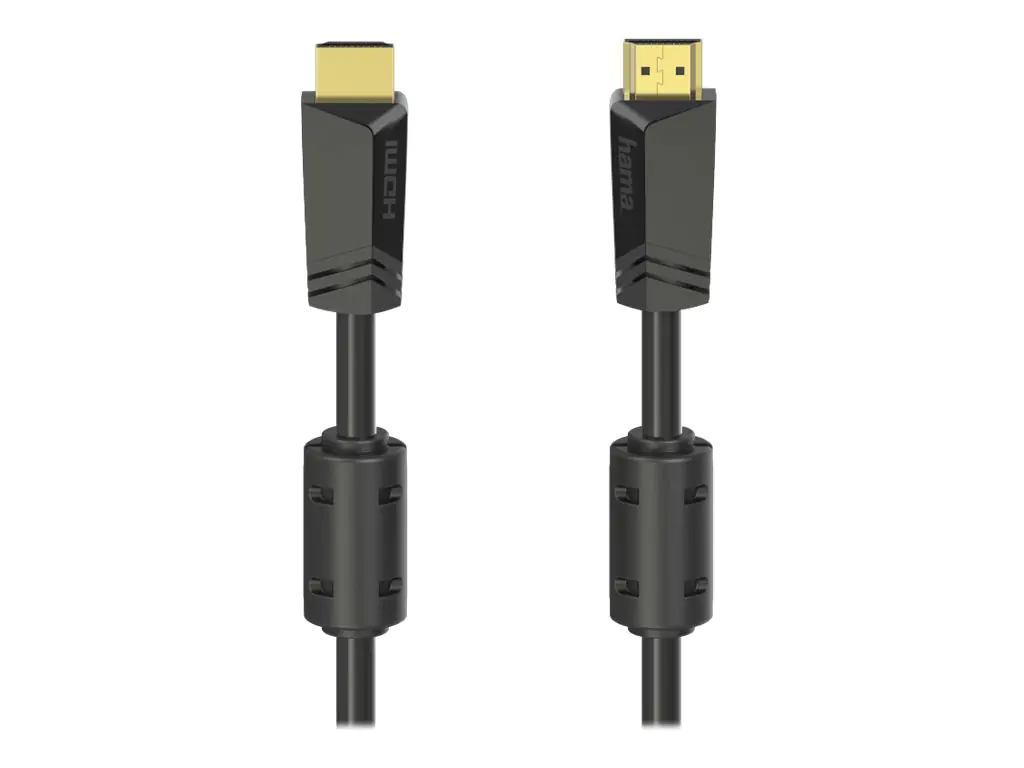 Hama Highspeed - HDMI-Kabel mit Ethernet - HDMI männlich zu HDMI männlich
