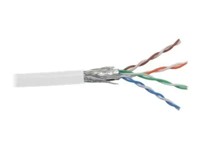 InLine - Bulkkabel - 100 m - SFTP - CAT 5e - verseilt - weiß