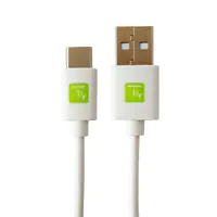 Techly USB-Kabel-2.0-CM/AM-2m-weiss - Kabel - Digital/Daten