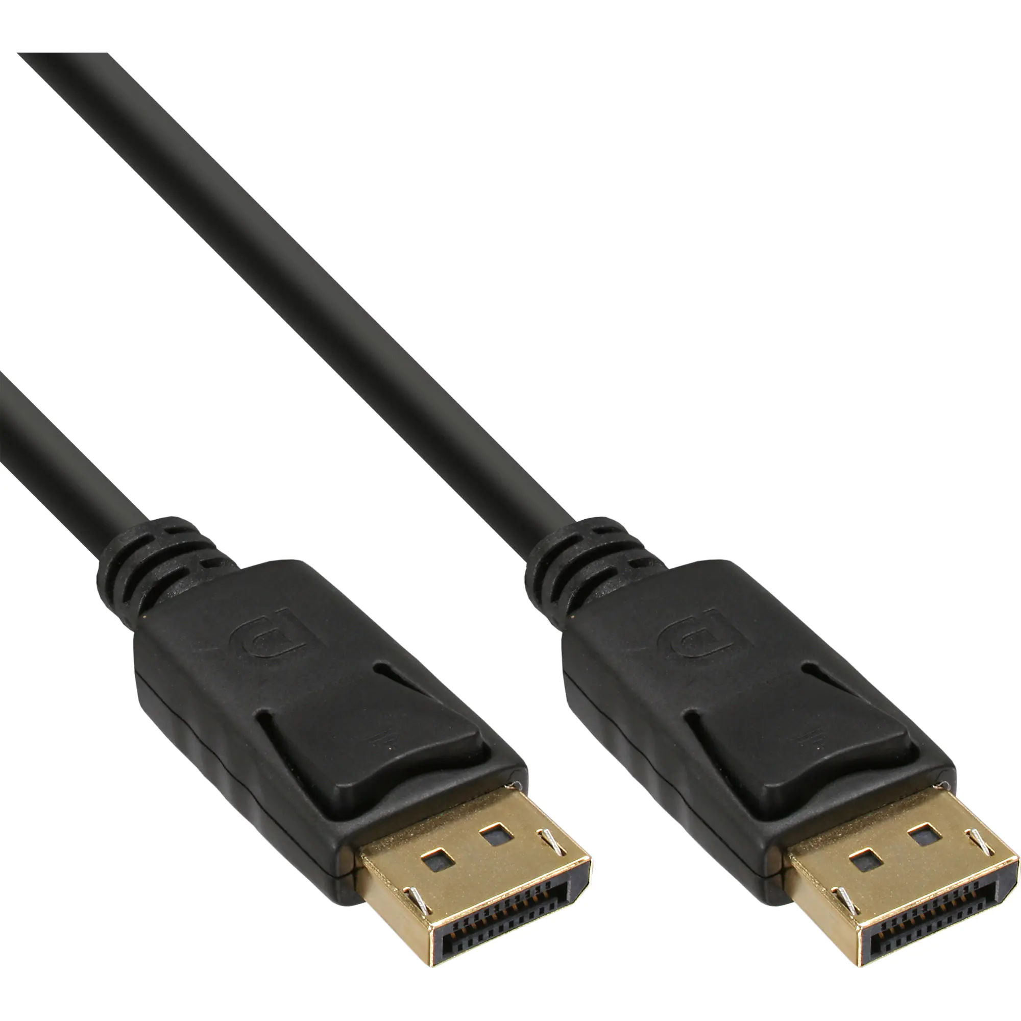 InLine - DisplayPort-Kabel - DisplayPort (M) zu DisplayPort (M) - 1 m - geformt - Schwarz InLine - DisplayPort-Kabel - DisplayPort (M) zu DisplayPort (M) - 1 m - geformt - Schwarz
