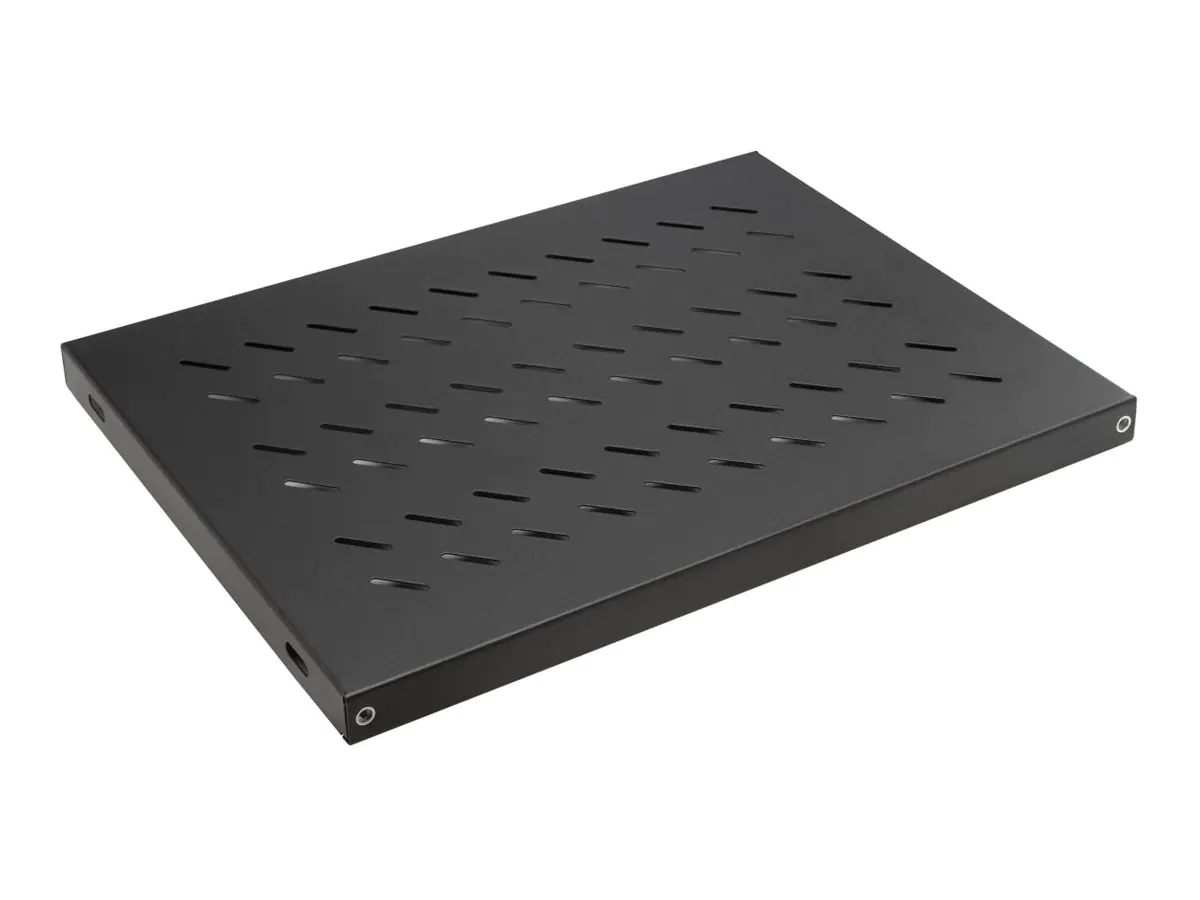 Equip Fachboden variabel 19" für Serverschränke 1U 35cm sw - 0,35 m
