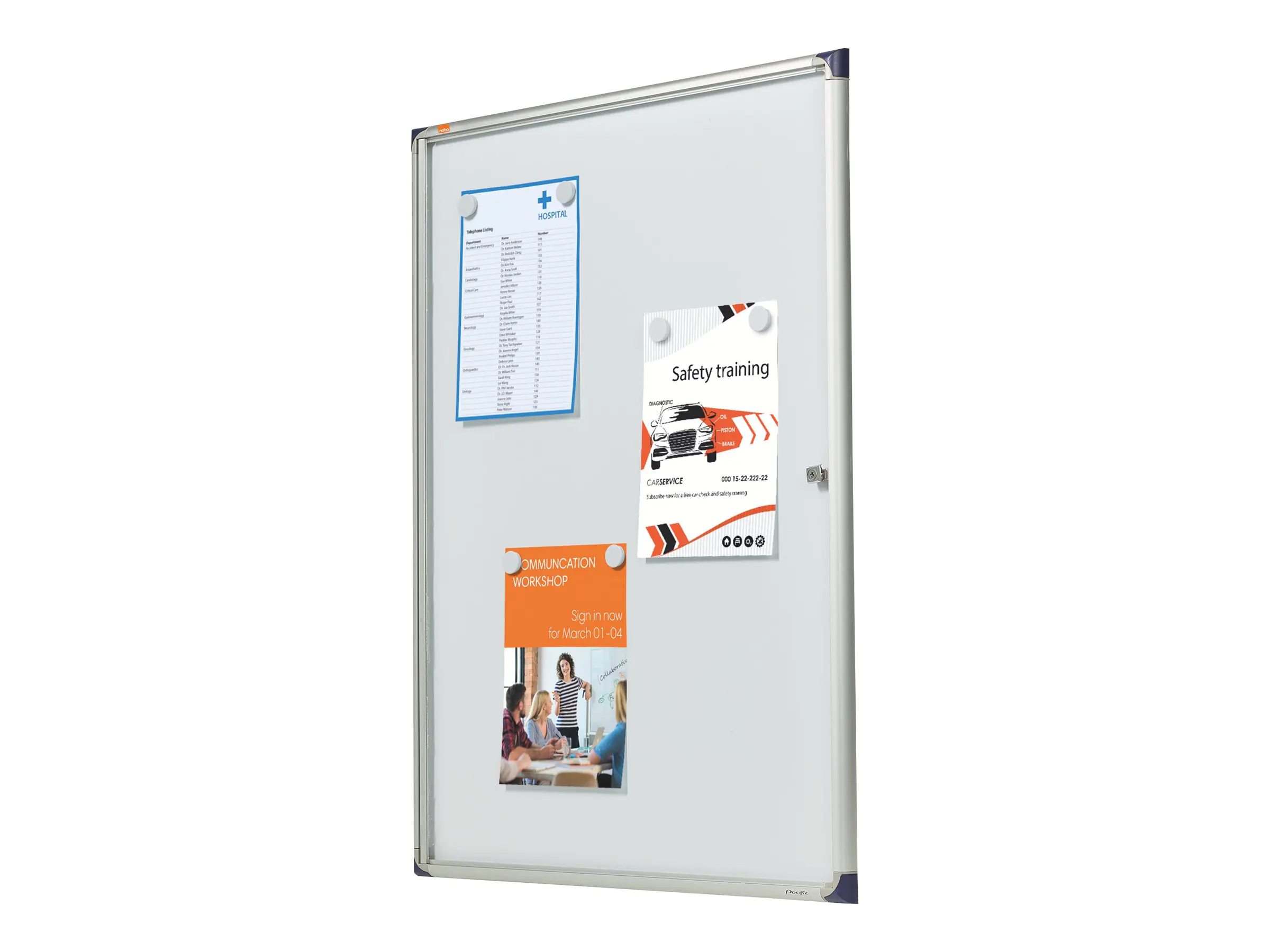 Nobo Extra - Geschlossenes Memoboard - geeignet 1902282