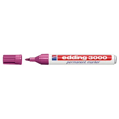 edding Permanentmarker 3000 4-3000020 1,5-3mm Rundspitze rt.vi