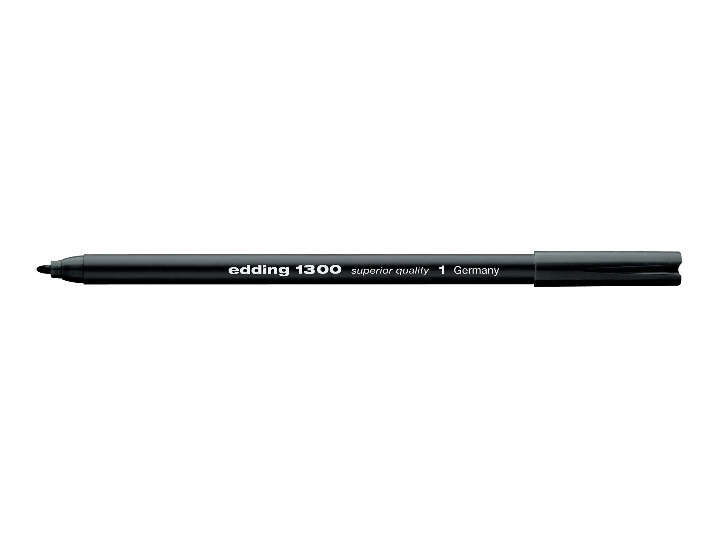 edding Faserschreiber 1300 colourpen 4-1300001 2mm schwarz