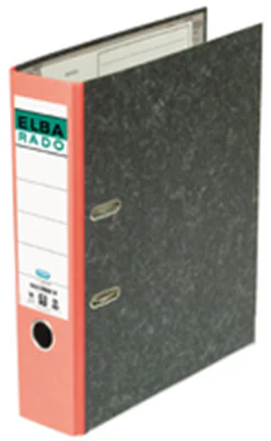 ELBA Ordner ELBArado 100555313 DIN A4 80mm Pappe rot