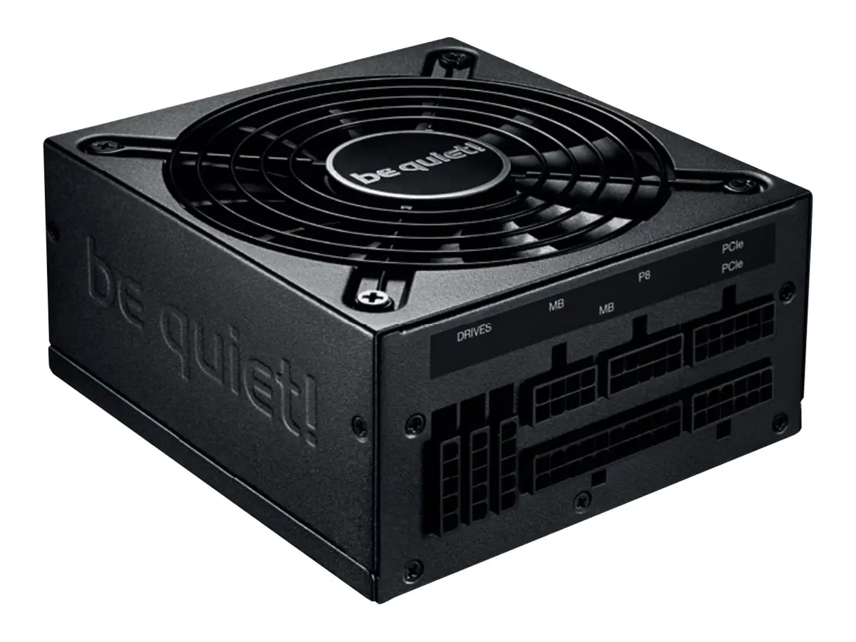 be quiet! SFX-L Power 500W - Netzteil (intern) - ATX12V 2.4/ SFX12V 3.3 - 80 PLUS Gold - Wechselstrom 100-240 V - 500 Watt - aktive PFC - Europa - Schwarz