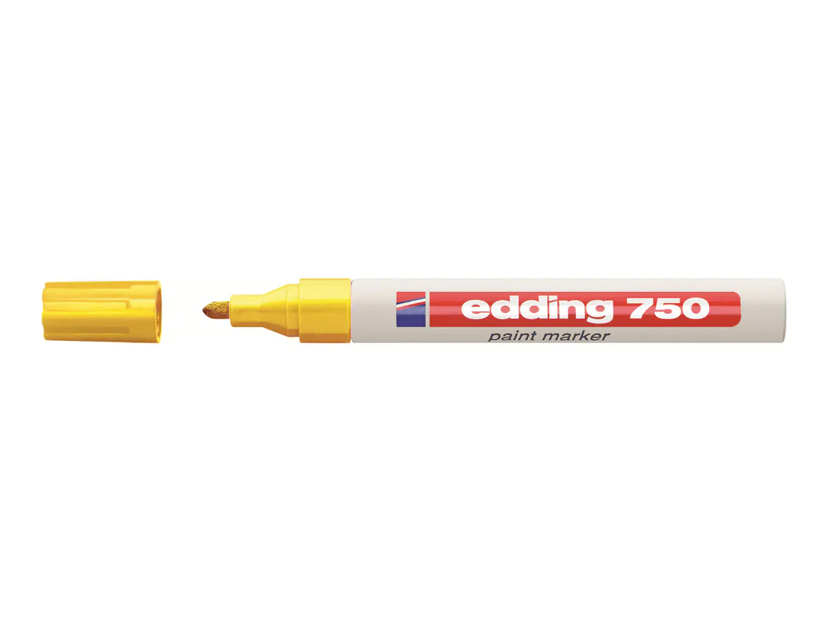 EDDING 750 paint - Marker - permanent - Gelb 4-750005