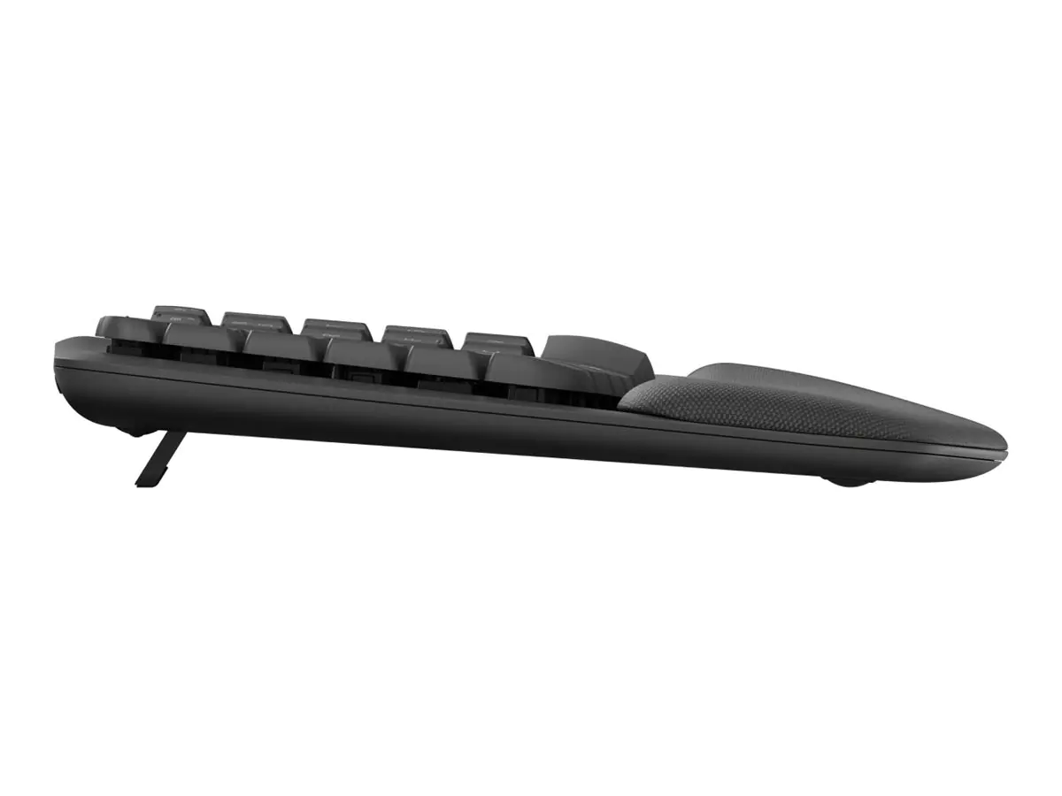 Logitech Wave Keys - Tastatur - kabellos - 2.4 GHz, Bluetooth LE