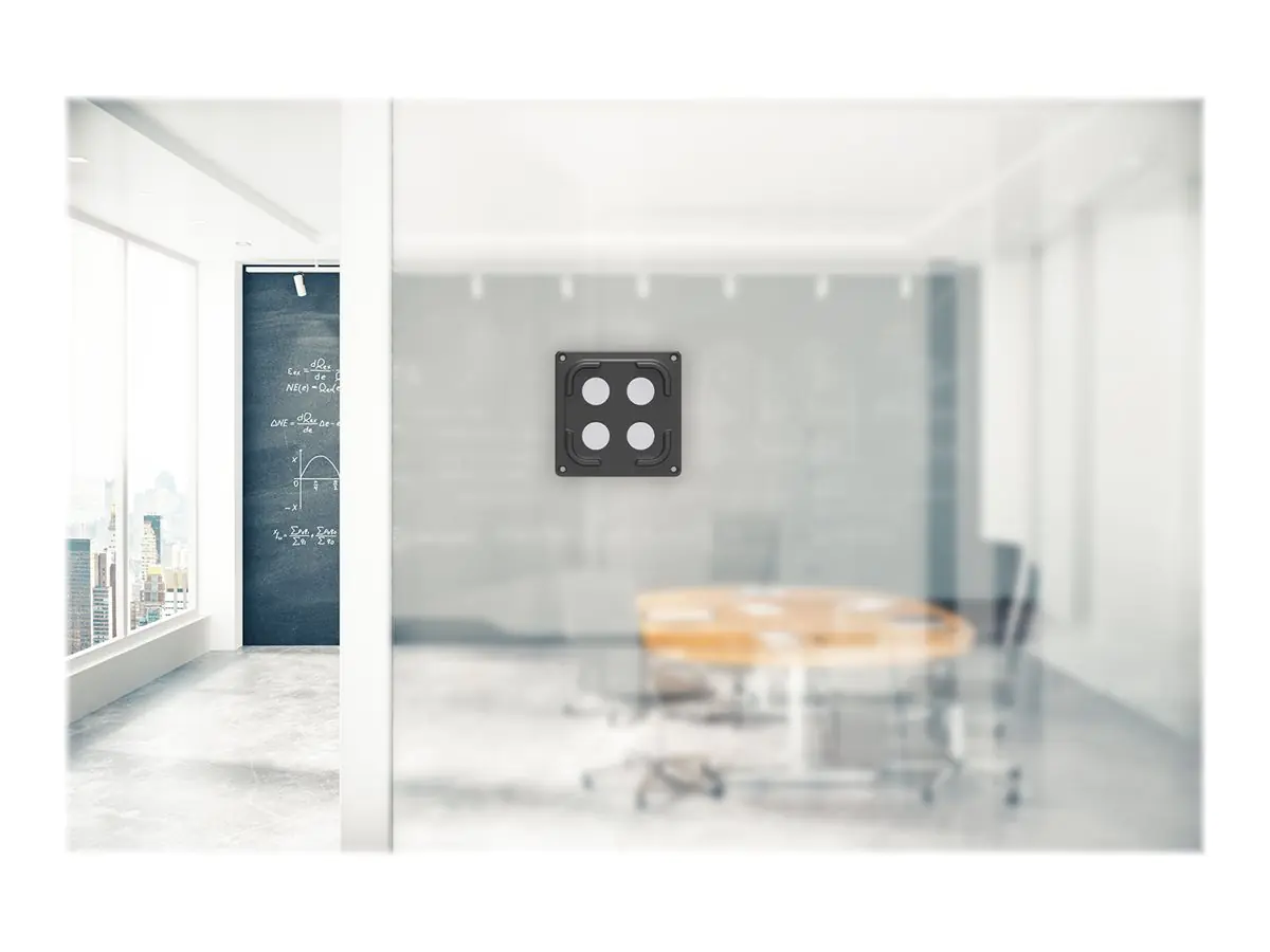 Compulocks Universal Tablet Magnetic Glass Mount - Befestigungskit (magnetische Befestigung) - für Tablett - Magnetix - Schwarz - Montageschnittstelle: 100 x 100 mm - auf Glas befestigt