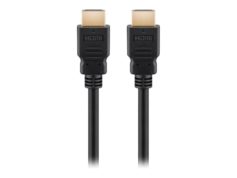 M-CAB - Ultra High Speed - HDMI-Kabel - HDMI männlich zu HDMI männlich - 2 m - Schwarz