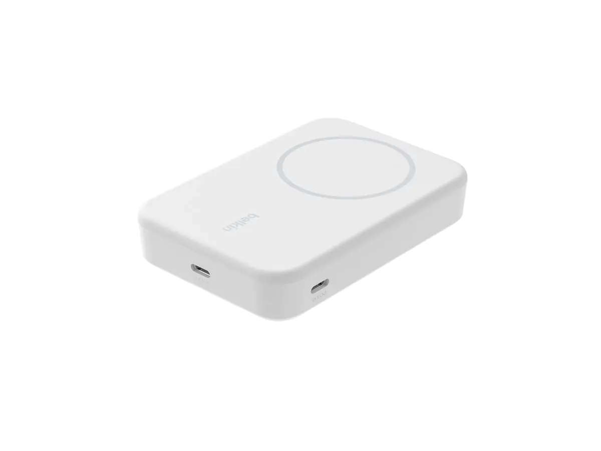 Belkin BoostCharge Pro - Induktive Power Bank - magnetisch mit Qi2 - 10000 mAh - 15 Watt - Fast Ch