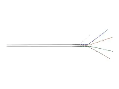 wentronic - Bulkkabel - 100 m - FTP - CAT 5e - Grau