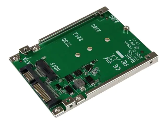 StarTech M.2 SSD auf 2.5 Zoll SATA Adapter / Konverter - NGFF auf SATAIII Adapter Karte - Speicher-Controller - 1 Sender/Kanal - SATA 6Gb/s - SATA 6Gb/s - für P/N: BRACKET125PT, BRACKET125PTP, SATERASER4, SDOCK1EU3P2, SDOCK4U313, USB31C2SAT3