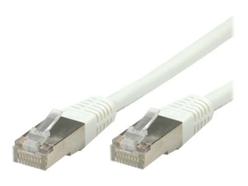 VALUE - Patch-Kabel - RJ-45 (M) zu RJ-45 (M) - 7 m - SFTP - CAT 6 - geformt, verseilt - weiß VALUE - Patch-Kabel - RJ-45 (M) zu RJ-45 (M) - 7 m - SFTP - CAT 6 - geformt, verseilt - weiß
