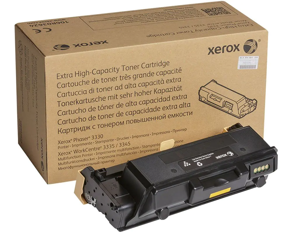 Xerox WorkCentre 3300 Series - Extrahohe Kapazität - Schwarz - Original - Tonerpatrone - für Phaser 3330; WorkCentre 3335, 3345 Xerox WorkCentre 3300 Series - Extrahohe Kapazität - Schwarz - Original - Tonerpatrone - für Phaser 3330; WorkCentre 3335, 3345